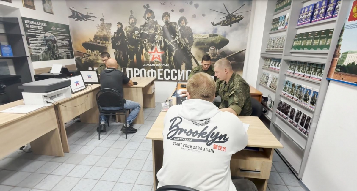 В Запорожской области существенно увеличилась численность желающих поступить на военную службу по контракту